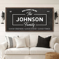 Welcome Home Wall Sign by Tailored Canvases
