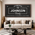 Welcome Home Wall Sign by Tailored Canvases