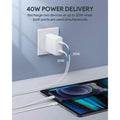 Wemiss 40W USB-C Wall Fast Charger with Foldable Plug by DailySale
