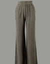 Wendy Mineral Wash Waffle Pants - Olive