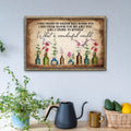 What A Wonderful World Sign X by Tailored Canvases