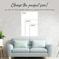 What Happens Under The Mistletoe Stays Under The Mistletoe Sign by Tailored Canvases