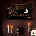When Witches Halloween Wall Sign by Tailored Canvases