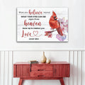 When You Believe Beyond Faith Sign II by Tailored Canvases