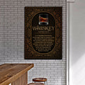 Whiskey Definition Sign by Tailored Canvases
