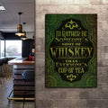 Whiskey Sign by Tailored Canvases