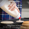 Whiskware Pancake Batter Dispenser and Mixer by DailySale