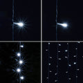 White 100 Led Rope Curtain Fairy Lights Outdoor by DailySale