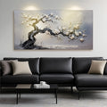 White Blossom Wall Art by Tailored Canvases