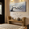 White Blossom Wall Art by Tailored Canvases