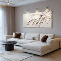 White Cherry Blossom Wall Art by Tailored Canvases