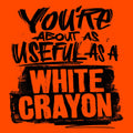 White Crayon - Long Sleeve Hi-Vis T-Shirt by Armed American Supply