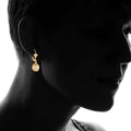 White Cultured Pearl Cage Drop Earrings by Sevil by DailySale