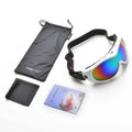 White for Kid Ski Goggles Double Anti Fog Lenses Sun Glasses by DailySale