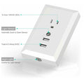 White Light Sensor Dual USB Wall Outlet by DailySale
