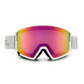 White-Out Ski & Snowboard Goggles (Cherry Lemonade Mirrored Lens) by opolisoptics