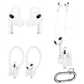 White Silicone Accessories Kit - Apple AirPods 3 (3rd Generation) by Zerodamage Sahara Case LLC