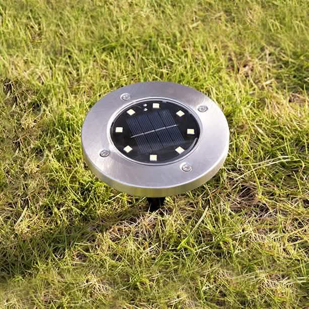 White Solar LED Garden Light by DailySale