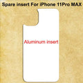 White Spare Aluminum Inserts for Sublimation Cases Compatible with iPhone - All Models by INNOSUB USA