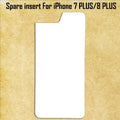 White Spare Aluminum Inserts for Sublimation Cases Compatible with iPhone - All Models by INNOSUB USA