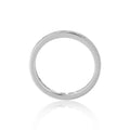 White Topaz Baguette Eternity Ring by Fine Color Jewels