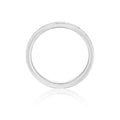 White Topaz Light Baguette Ring by Fine Color Jewels