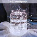 White USB Remote Control 3x3M 300LED String Lights Waterproof by DailySale