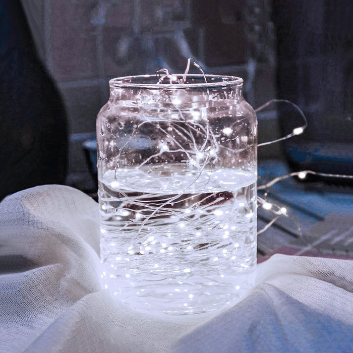 White USB Remote Control 3x3M 300LED String Lights Waterproof by DailySale
