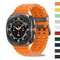 Silicone Samsung Galaxy 7 Ultra Watch Band 47MM by Arleathercraft