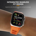 Silicone Apple Watch Band Series 11/10/9/8/7/6/5/4/ SE / Ultra 1/2/3 by Arleathercraft