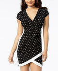 Crave Fame Juniors Framed Wrap Dress by Vanessa Jane