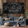 Wicked Witches' Graveyard Bar Halloween Sign III by Tailored Canvases