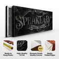 Wicked Witches' Graveyard Bar Halloween Sign III by Tailored Canvases