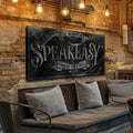 Wicked Witches' Graveyard Bar Halloween Sign III by Tailored Canvases