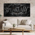 Wicked Witches' Graveyard Bar Halloween Sign III by Tailored Canvases