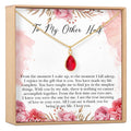 Wife Gemstone Necklace by Dear Ava
