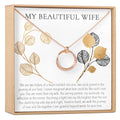 Wife Linked Circles Necklace by Dear Ava
