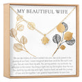 Wife Lotus Necklace by Dear Ava