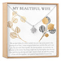 Wife Lotus Necklace by Dear Ava