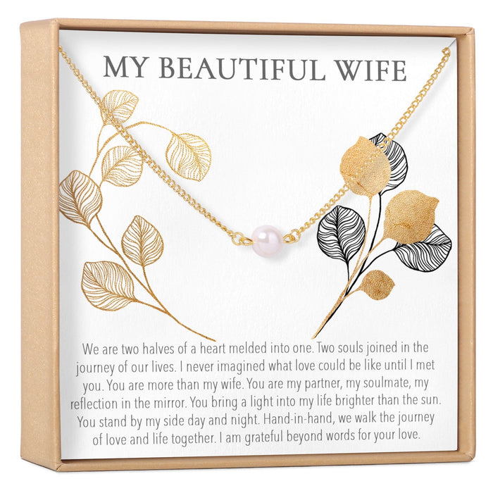 Wife Pearl Necklace by Dear Ava
