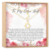 Wife Sun and Moon Pendants Necklace Set