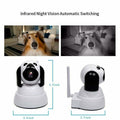 WiFi IP Camera 720P HD Wireless Camera with Motion Detection Two-Way Audio Night Vision by DailySale