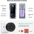 WiFi Video Doorbell Camera with Chime by DailySale