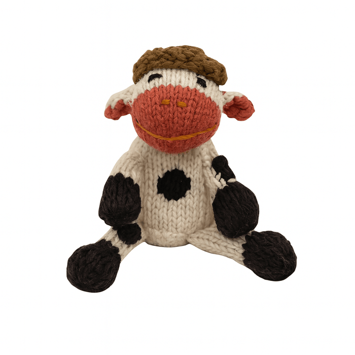 Wool Knit Buddy | Willa the Cow by Finn + Emma