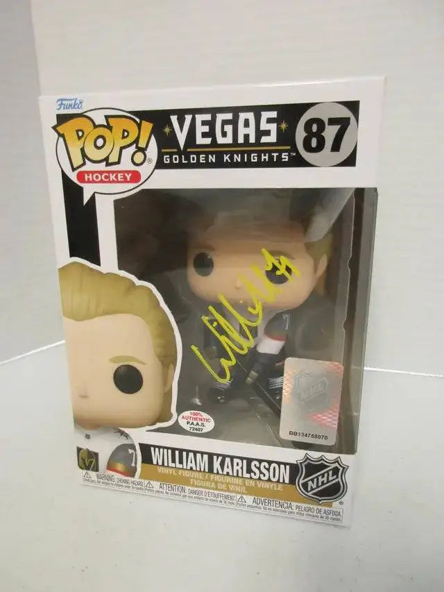 William Karlsson Golden Knights Signed Funko Pop (PAAS COA) by Price Is Right Miami