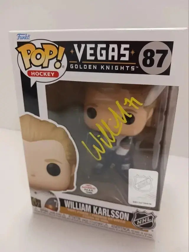 William Karlsson Golden Knights Signed Funko Pop (PAAS COA) by Price Is Right Miami
