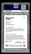 Willie Mays 2020 Topps Project 2020 #244 / 2440* / Keith Shore (PSA 10) by Price Is Right Miami