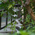 Windlights Solar Powered LED Butterfly Wind Chimes by DailySale