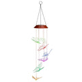 Windlights Solar Powered LED Butterfly Wind Chimes by DailySale