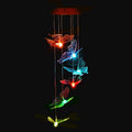 Windlights Solar Powered LED Butterfly Wind Chimes by DailySale